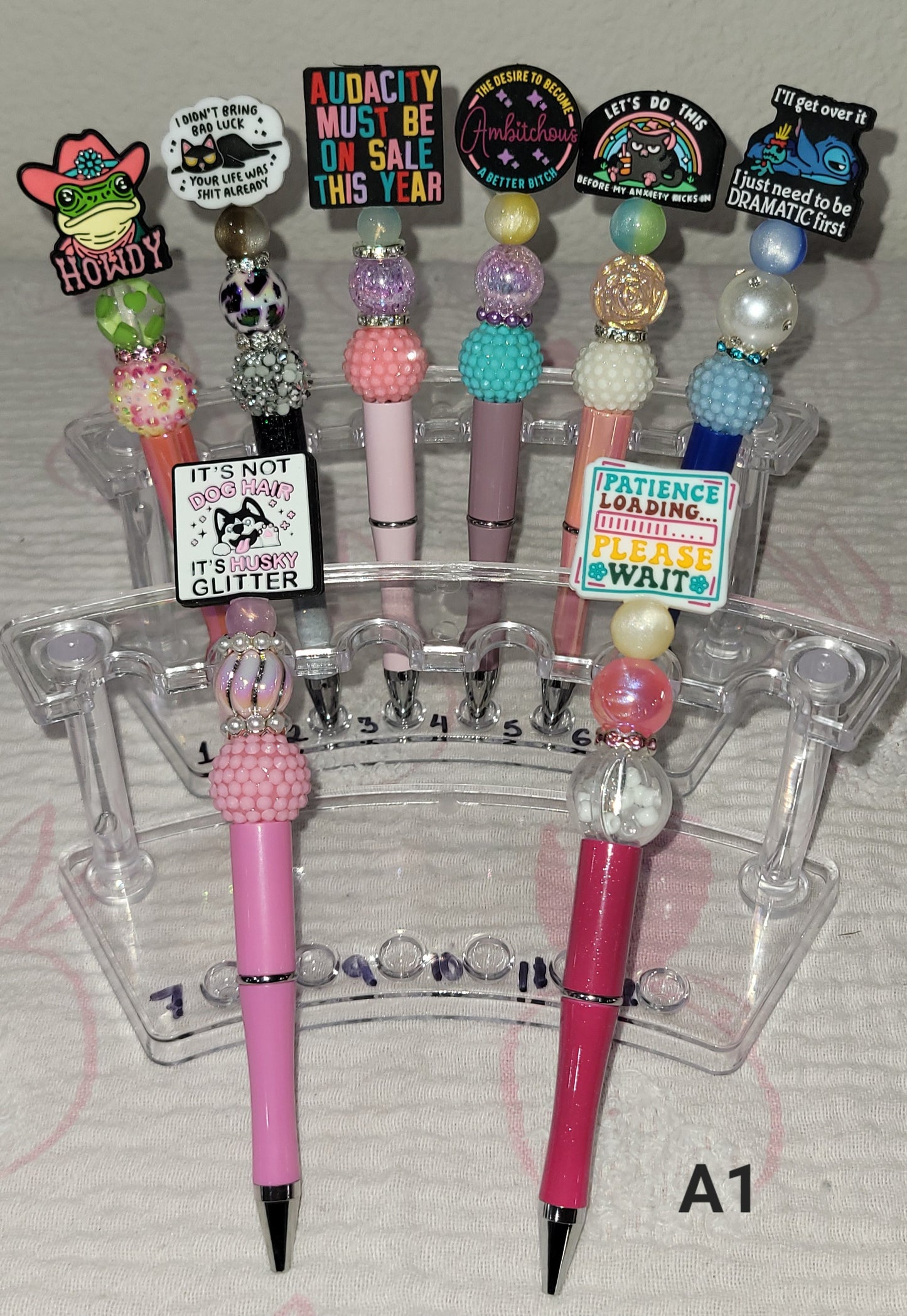 Focal pens.