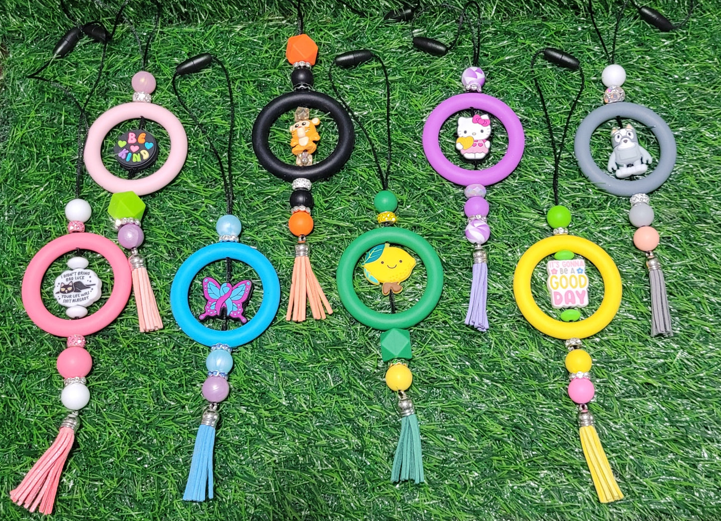 Silicone Car Charms.
